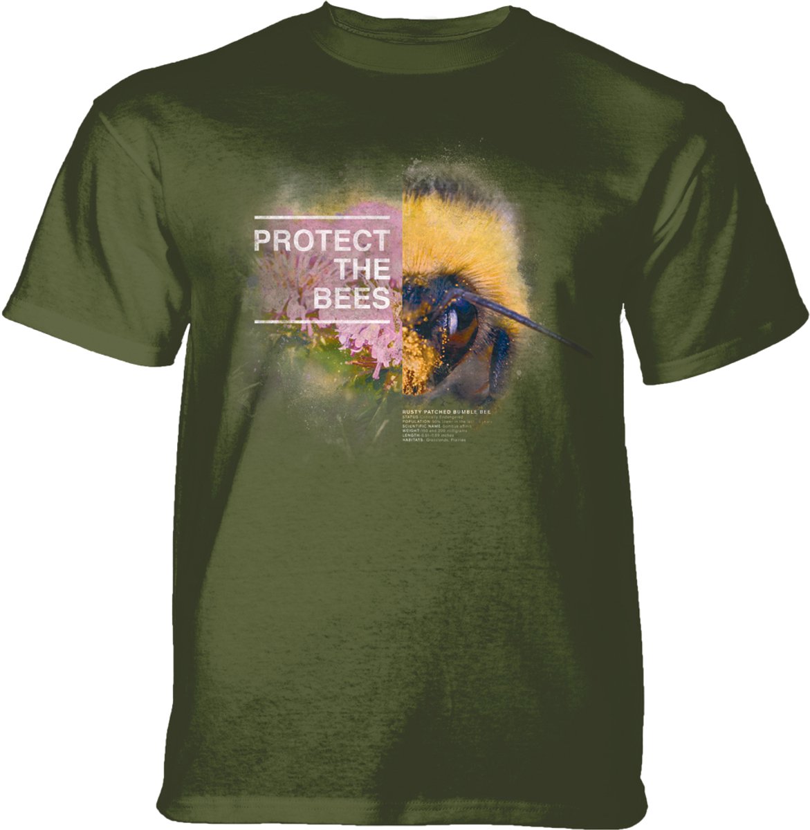 T-shirt Protect Bee Green M
