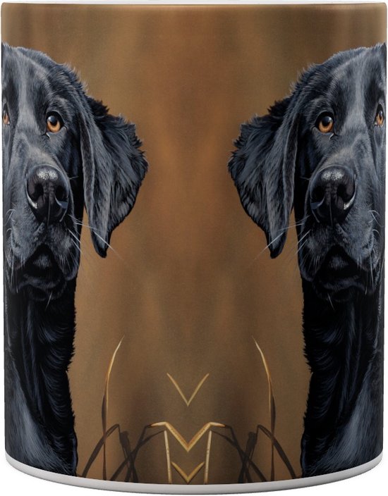 Black Labrador Loyal Companion - Black Lab - Mug 440 ml