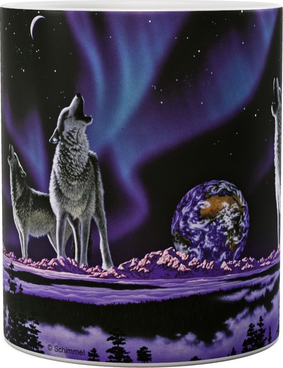 Wolf Earth Song - Wolves - Mok 440ml 440