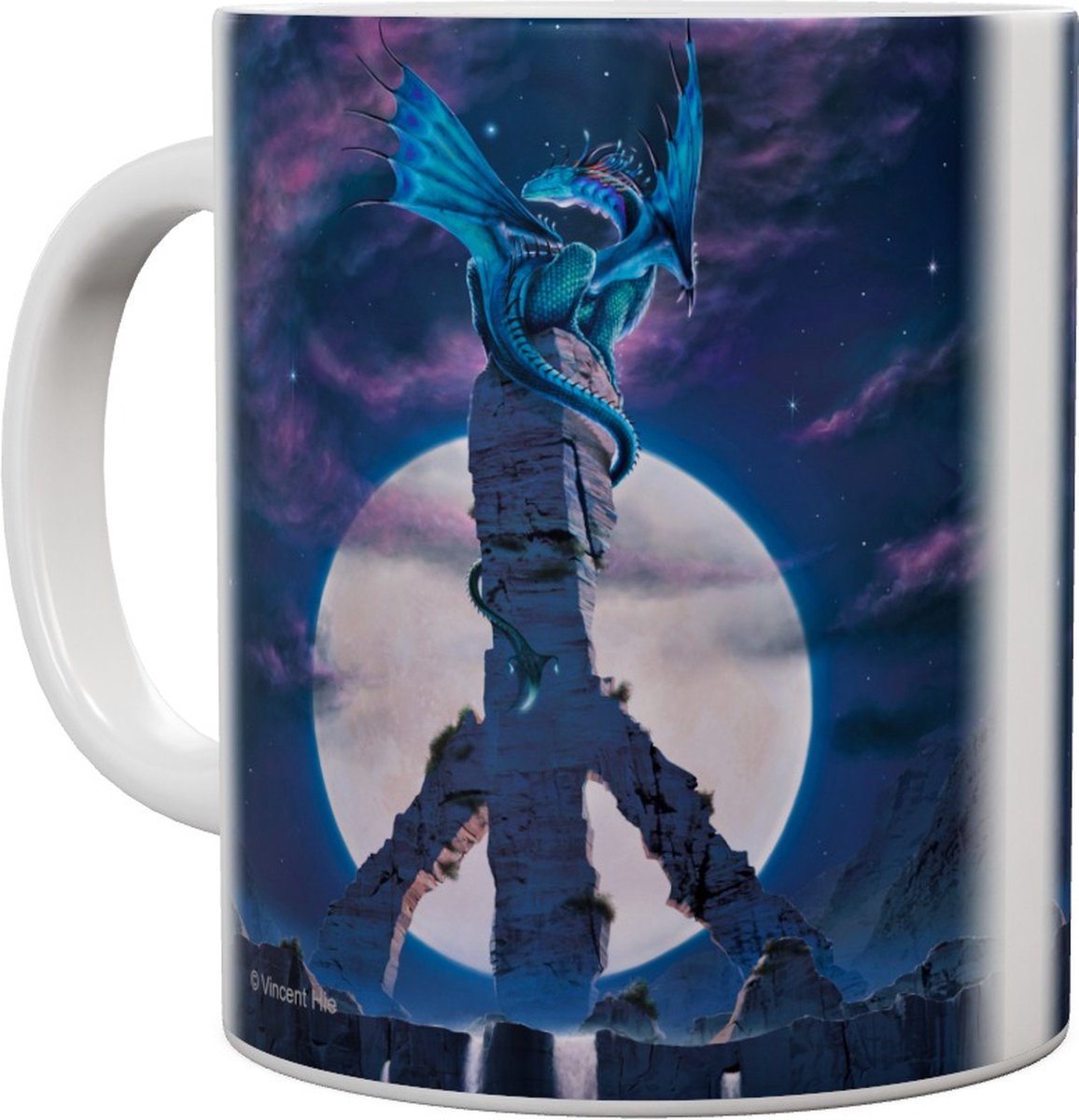 Draak Draken Peace Dragon - Mok 440ml 440