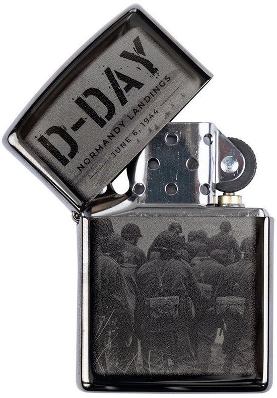 Zippo stormaansteker D-Day Normandy Landings - Levenslange