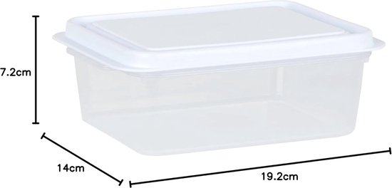 WEMUBSU Kleine glazen containers met deksels, 6-pack 170 g To Go voedselcontainers met