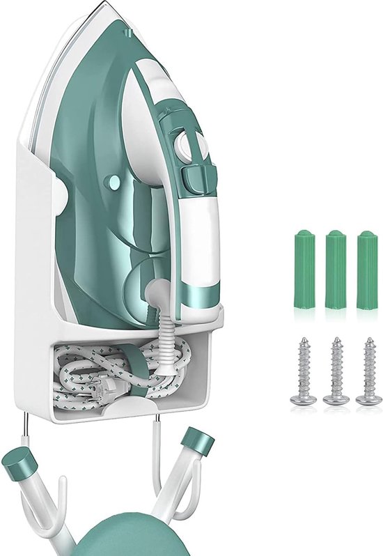 Rayen Strijkplankhouder - Polyamide, Grijs, 30x42x12,5 Cm