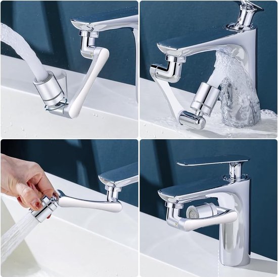 Vorrinc 1440 graden draaibare multifunctionele verlengkraan