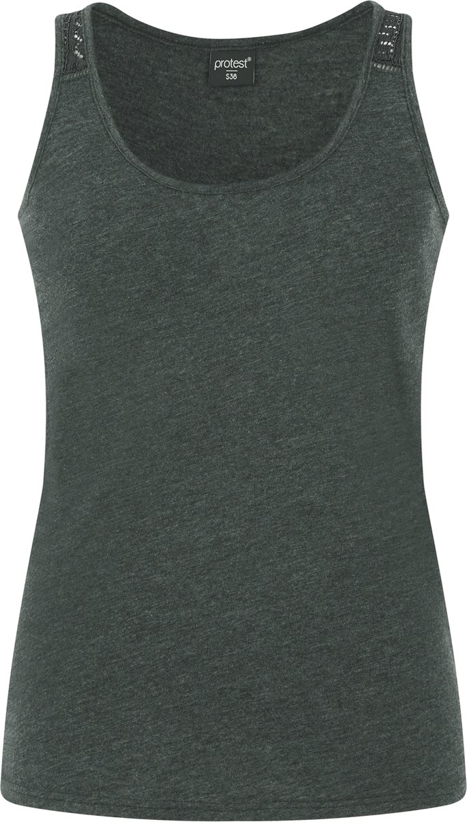 Protest Prtimpulse – Tanktop Dames – Mouwloos – Ronde hals Groen
