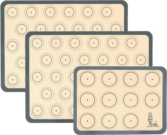 2 stuks Macarons Schimmel Mat 30 Gaten Macarons Bakken Siliconen Pad Non Stick Oven Bakvormen Cake Chocolade Schimmel Gebak Bakplaat thuis Bakken Tool 2 stuks Macarons Schimmel Mat 30 Gaten Macarons Bakken Siliconen Pad Non Stick Oven Bakvormen Cake Chocolade Schimmel Gebak Bakplaat thuis Bakken Tool