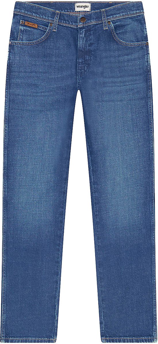 WRANGLER TEXAS SLIM AUTHENTIC SLIM JEANS-HEREN Ridge Wash