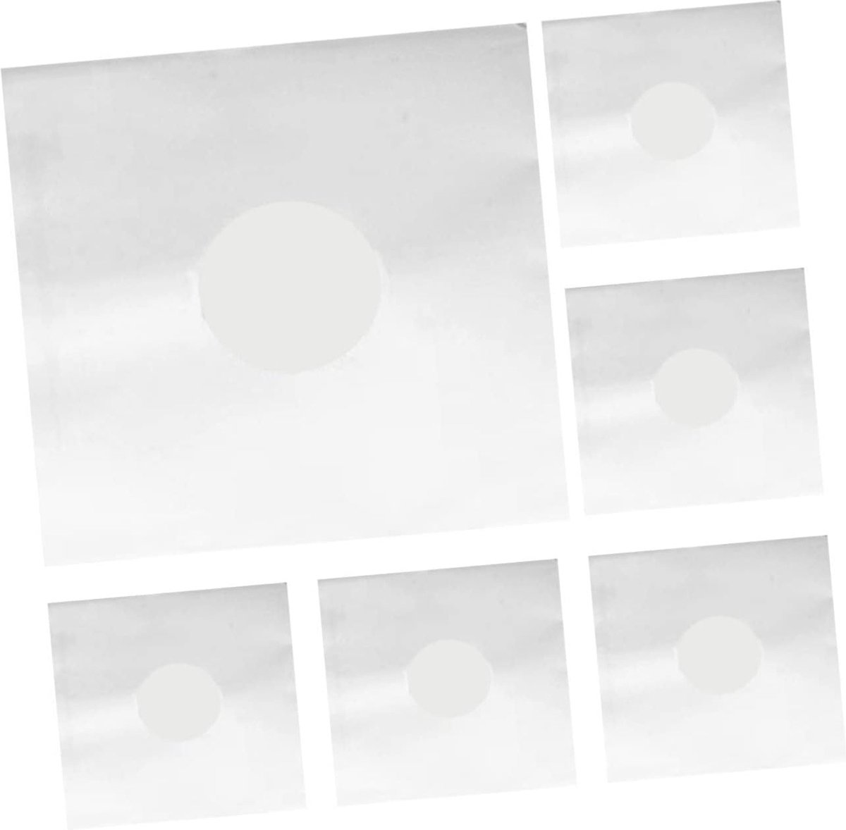Image of 24 Stuks Vinyl Binnenhoezen voor Platen - Anti-statische Opbergoplossing