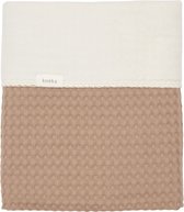 Koeka wiegdeken cotton fleece wafel Amsterdam caffe 100x75