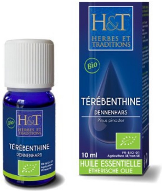 Etherische olie van terpentijn (Pinus pinaster) BIO - Fles 10 ml 10 ml ...
