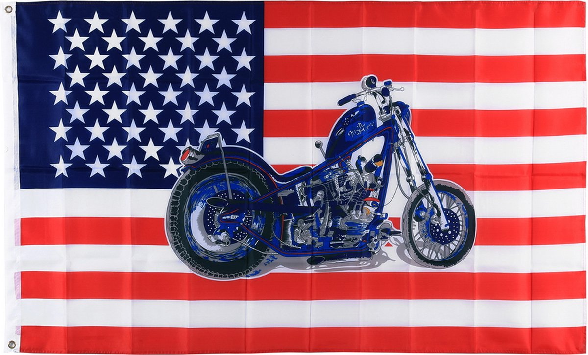 Vlag USA-motor