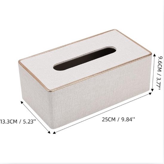 Aquanova Moon Tissuehouder Large Zwart - MOOTIL-09
