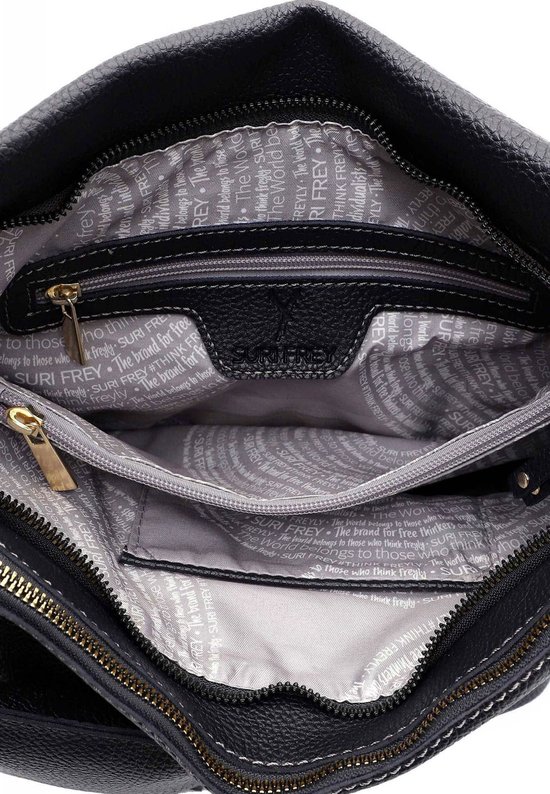 SURI FREY Sac à épaule bandoulière Sac à épaule Orry Hobo Bag Blue Bleu marine