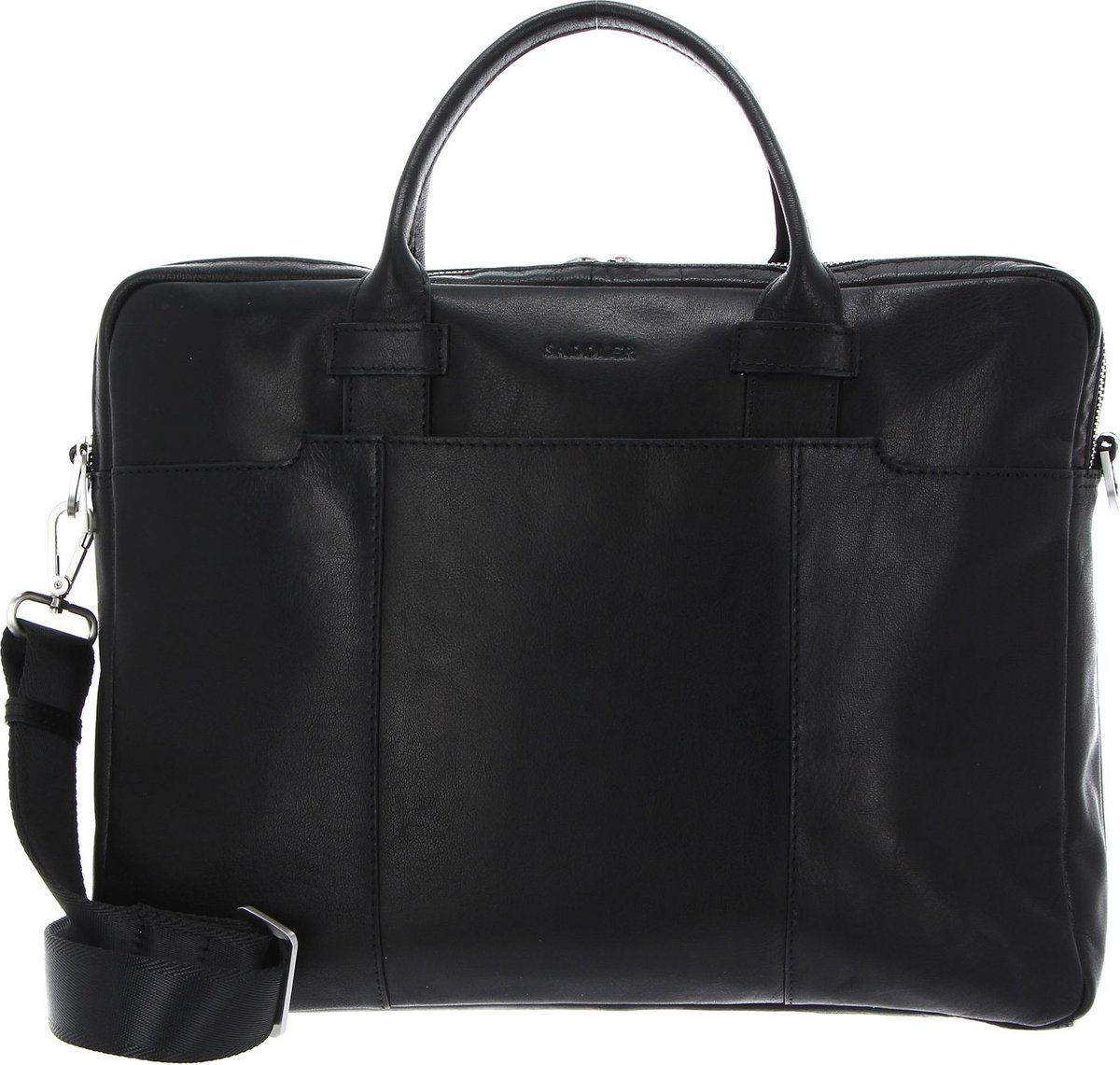 SADDLER Afzonderlijke gevallen Business tas met laptopvak Vadstena Computer Bag Black Zwart