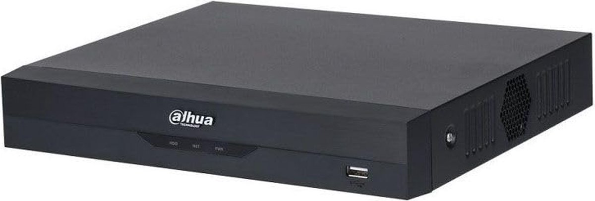 Dahua Technology WizSense DHI-NVR5208-8P-EI Netwerk Video Recorder (NVR) 1U Zwart