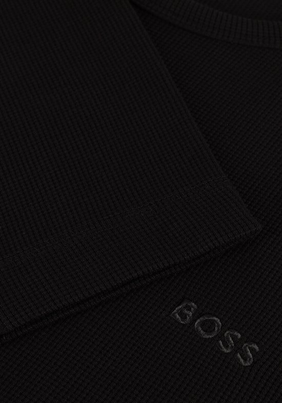 BOSS - Pull Tempesto Zwart - Homme - Taille M - Coupe Regular