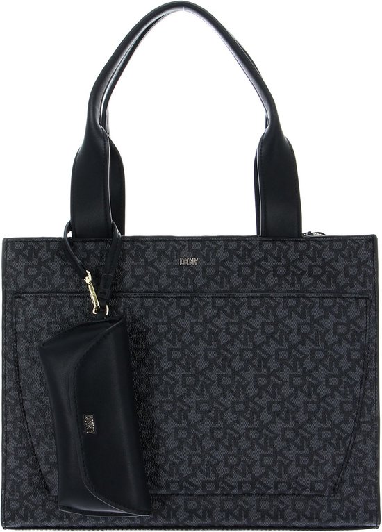 DKNY Sac shopper Sac à épaule Jeanne Tote Bag BK Logo - BK Noir