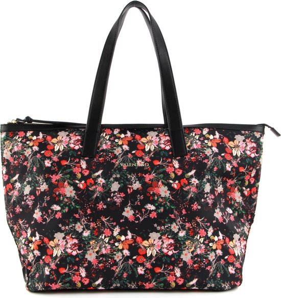 VALENTINO Schoudertas Shopper Marien Tote Multicolor Zwart Veelkleurig