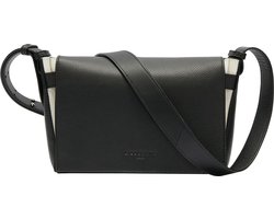 LIEBESKIND BERLIN Leren Schoudertas Hilla Small Pebble Crossbody Bag Black Zwart