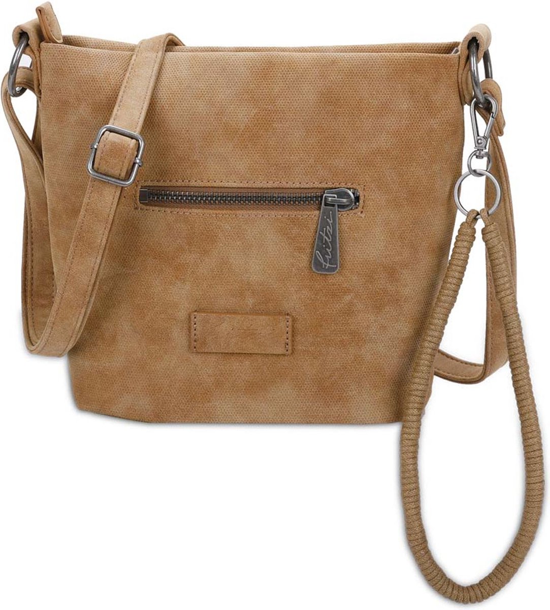 Fritzi aus Preußen Schoudertas Rub Iggi06 Cross Bag Cracker Lichtbruin