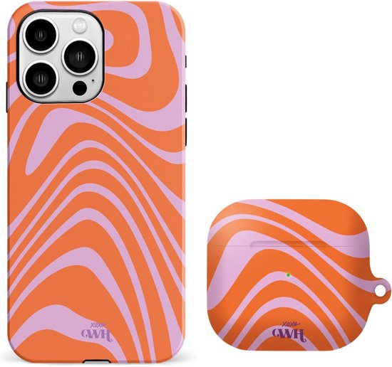 iPhone 16 Pro Max hoesje met AirPod...