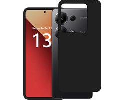 Cazy hoesje geschikt voor Xiaomi Redmi Note 13 Pro (5G) Hoesje Siliconen - Flexibele Case - Zwart