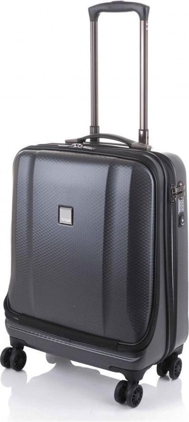 Titan Xenon Deluxe Business Wheeler Graphite 55 handbagage | bol.com