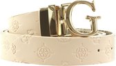 GUESS Riem James Logo Adjustable And Reversible Pant Belt W105 Blush / Taupe Roze Grijs