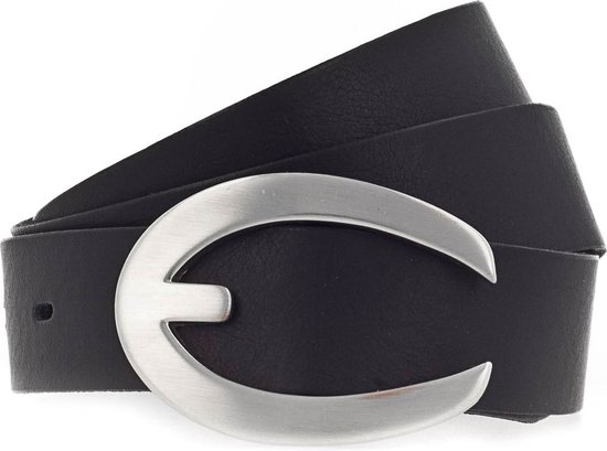 Vanzetti Cuir Ceinture 33mm Leather Belt W110 Black Noir