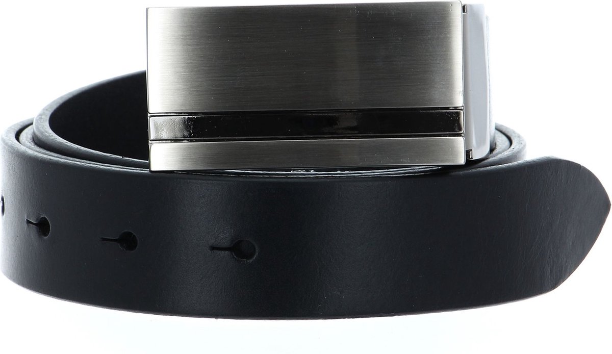 SADDLER Leren Riem Thisted Belt W90 Black Zwart