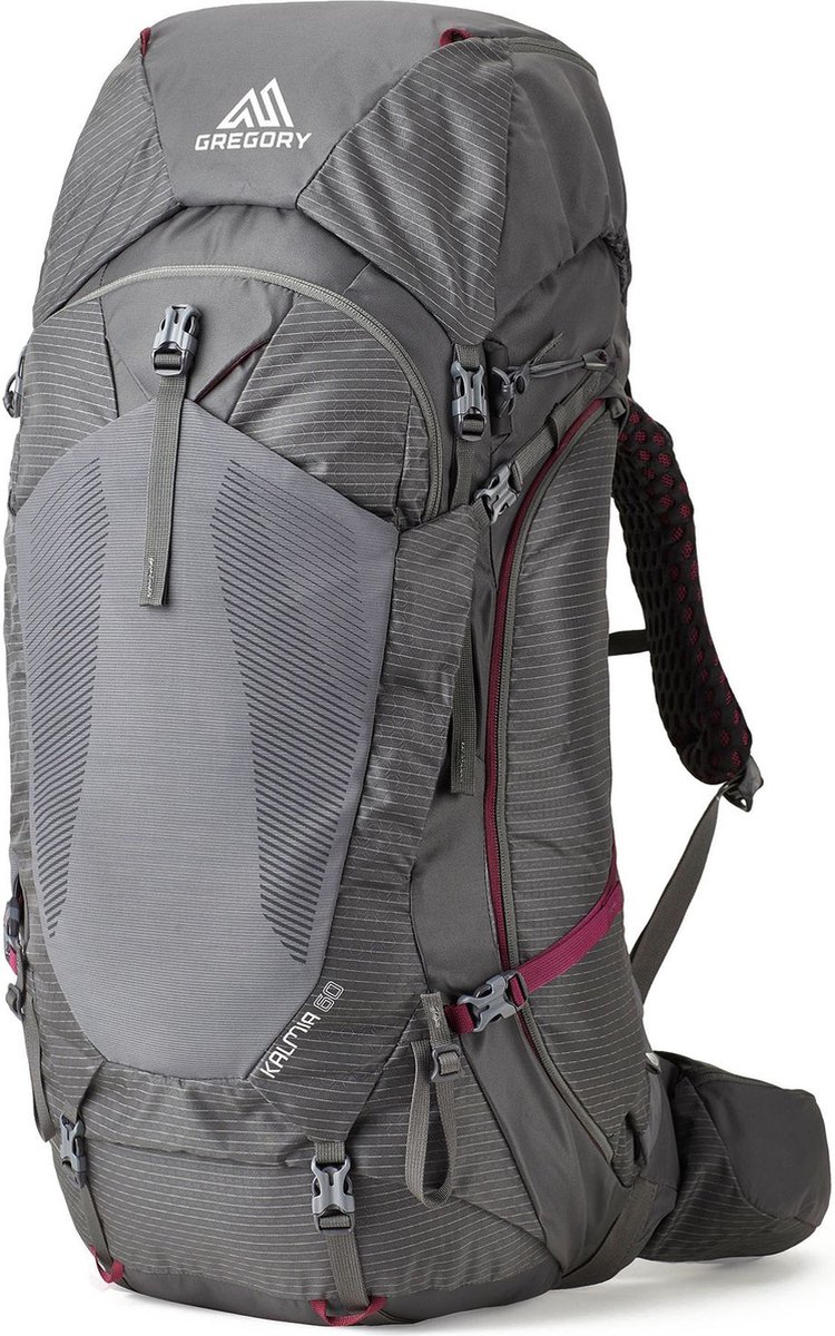 GREGORY Toeristische rugzak Rugzak Kalmia 60 Backpack Equinox Grey Donkergrijs