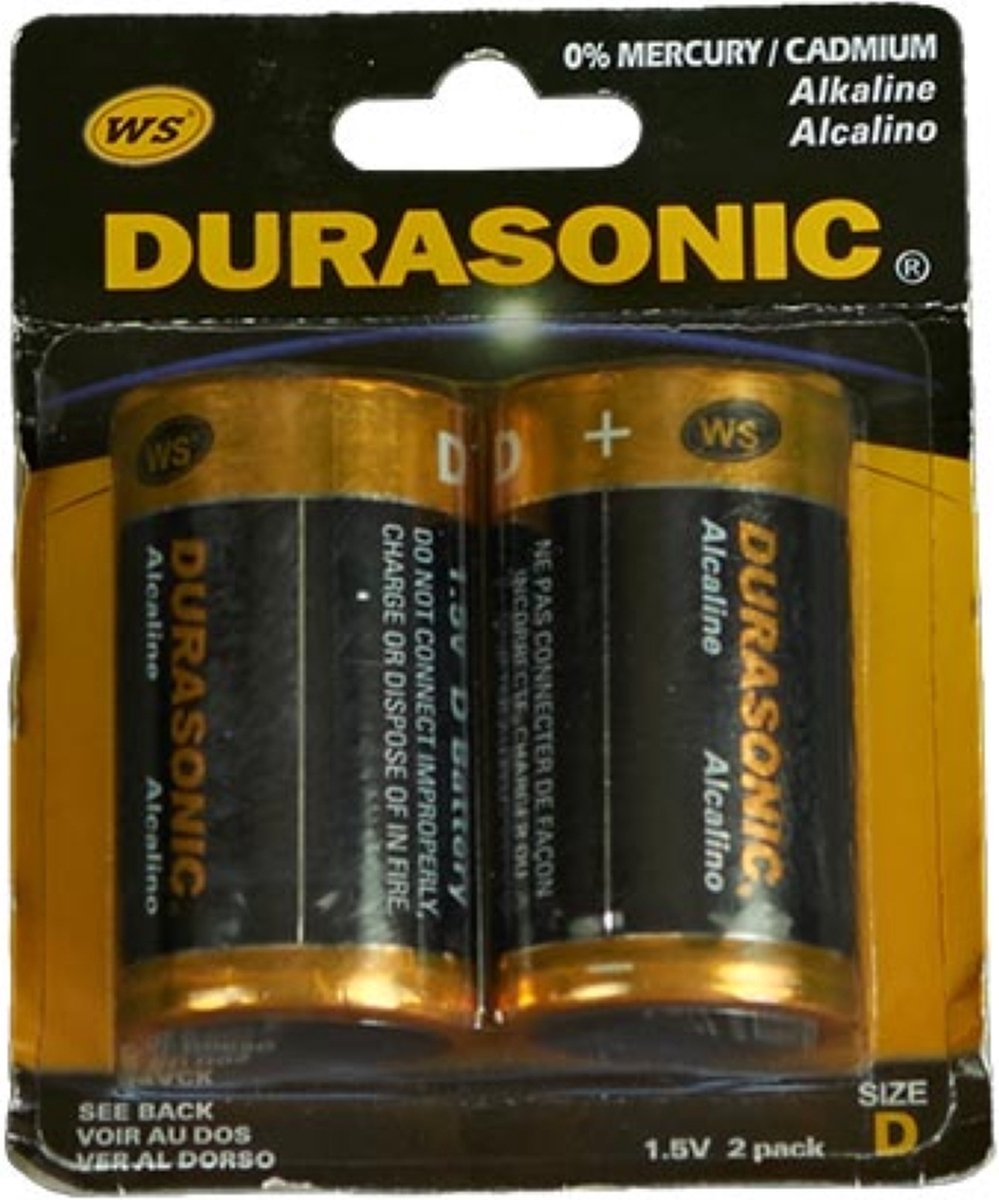 Kerstverlichting Durasonic D Alkaline Batterijen 2 st. Anna's Colle...