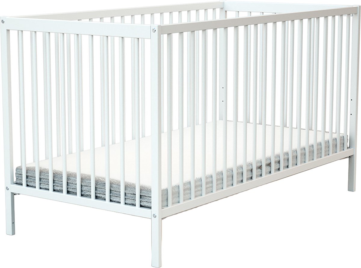 AT4 - Kinderbed ONE in hout Wit 70 x 140 cm