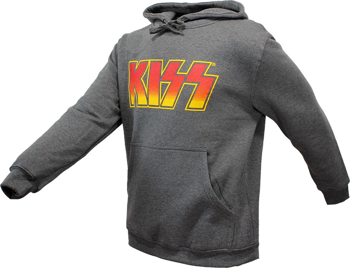 KISS Logo Hoodie Sweater - Officiële Merchandise - L