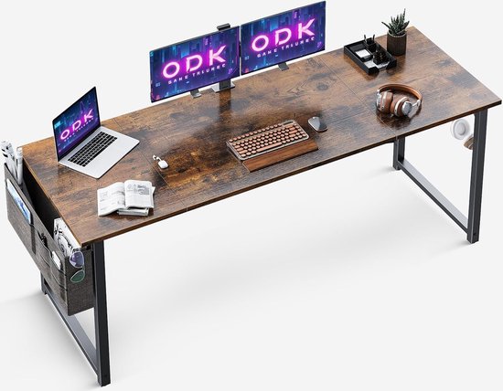 ODK Computerbureau, studeertafel met opbergtas en hoofdtelefoonhaak