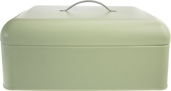 Corbeille à pain Métal Vert VERT 42,5x23x20 cm - Boîte - Boîte