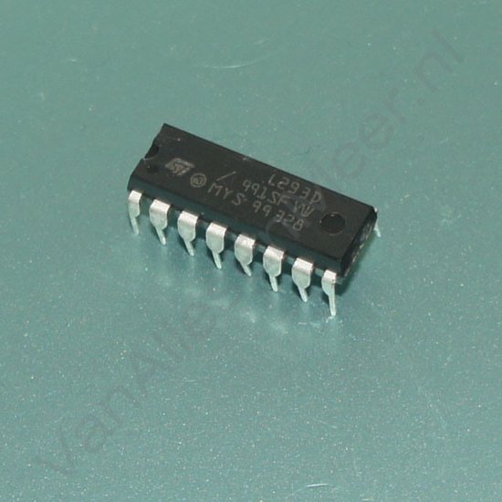 IC L293D 4-kanaals driver voor motoren