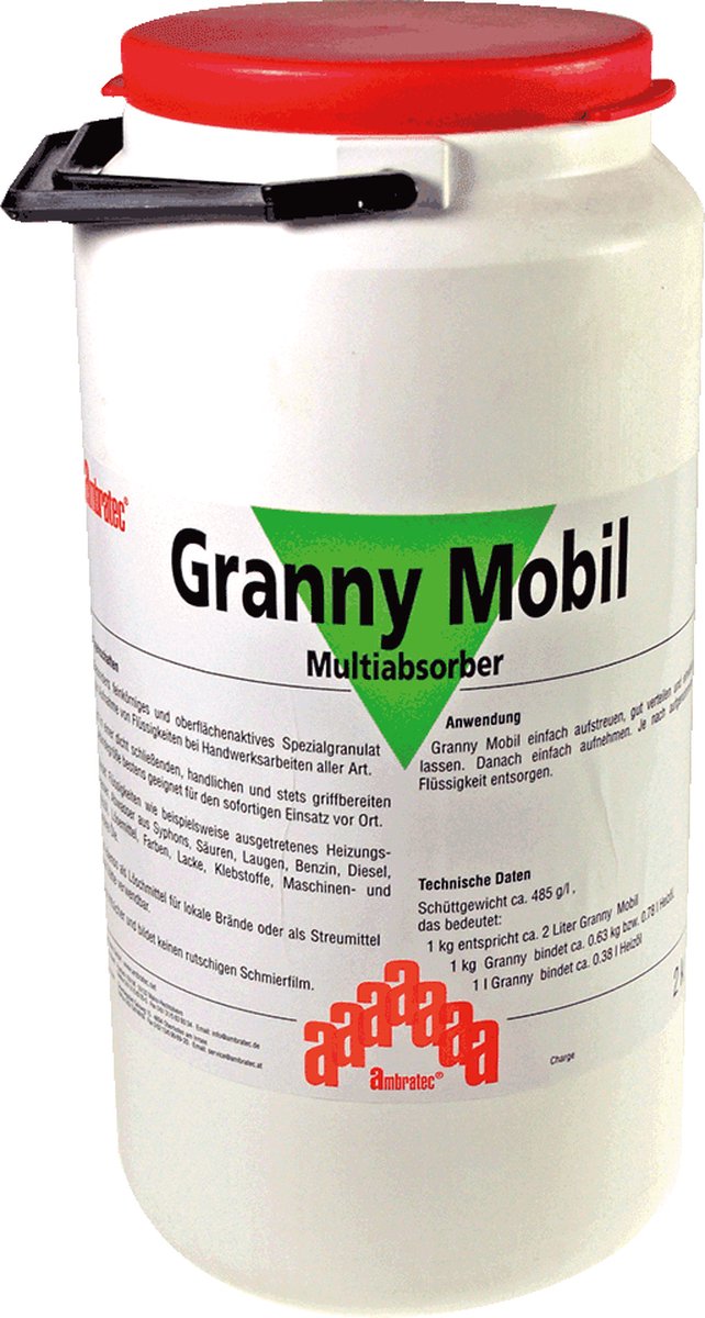 Goedkoopste Ambratec Granny Mobil olie absorptiekorrels - 2 kg