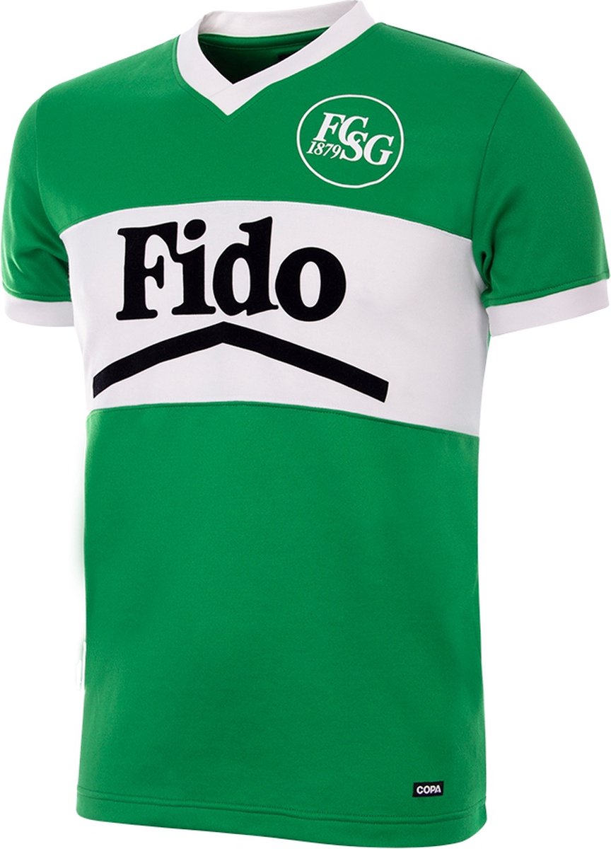 COPA - FC St.Gallen 1984 Retro Voetbalshirt - Heren - Groen - XL