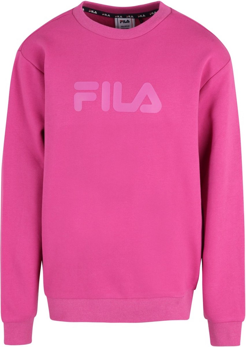 Fila Teens unisex-trui Sordal Classic Logo Crew Sweat Orchid-158/164 Paars