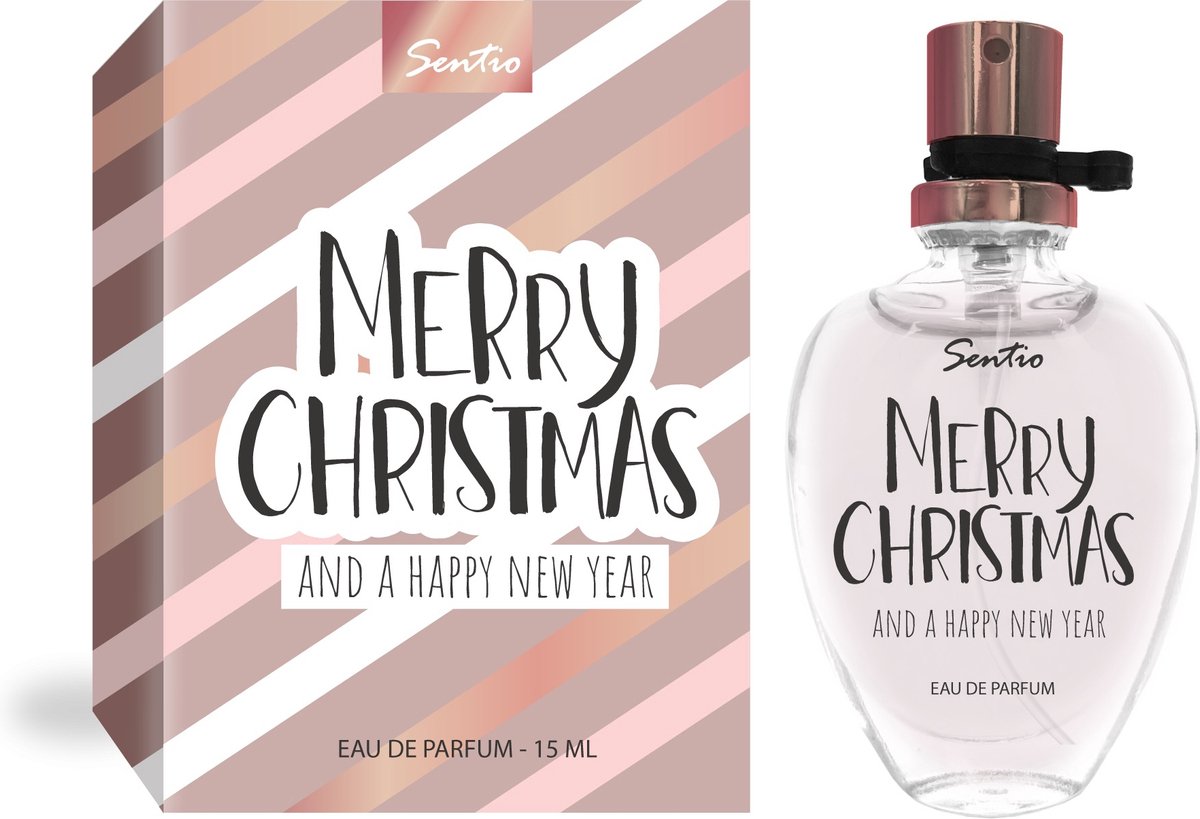 Goedkoopste SENTIO Merry Christmas And Happy New Year Eau de Parfum 15 ml - Miniparfum - Kerst Parfum - Kerst Cadeau - Frisse Geur - Warm - Frissig