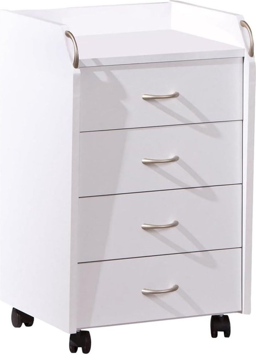 ApexArte® Ladenkastje - Ladeblok Bureau Organizer - Archiefkast - Wit