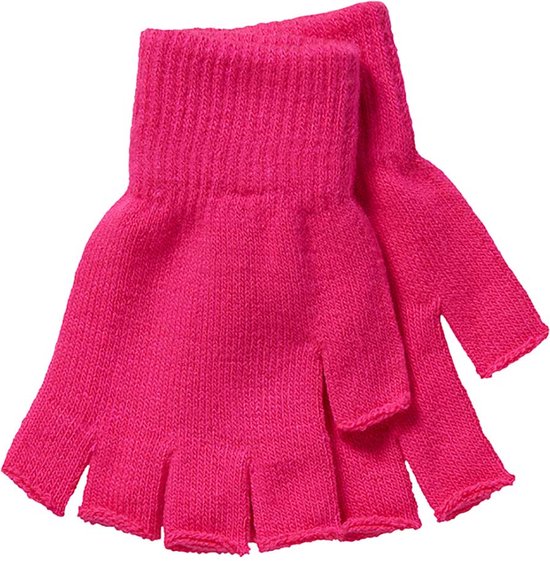 Gants sans doigts Kinder - Rouge-jaune-vert - Taille unique - Gants sans doigts enfants - Carnaval - Fête - Articles de fête - Apollo