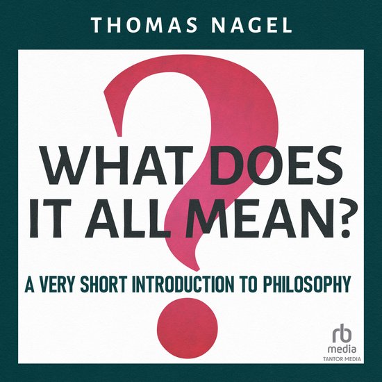 What Does It All Mean? - cover