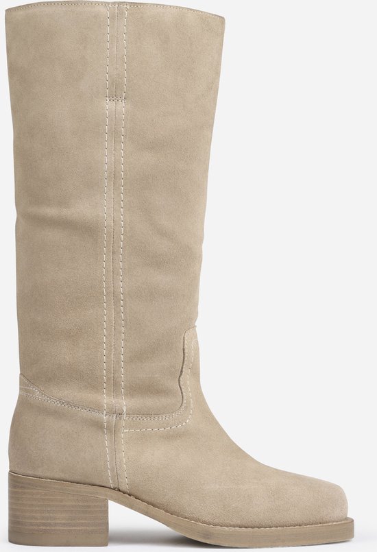 BRONX Kyley Dames Laarzen - Beige