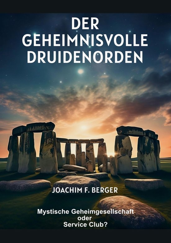 Der geheimnisvolle Druidenorden - cover