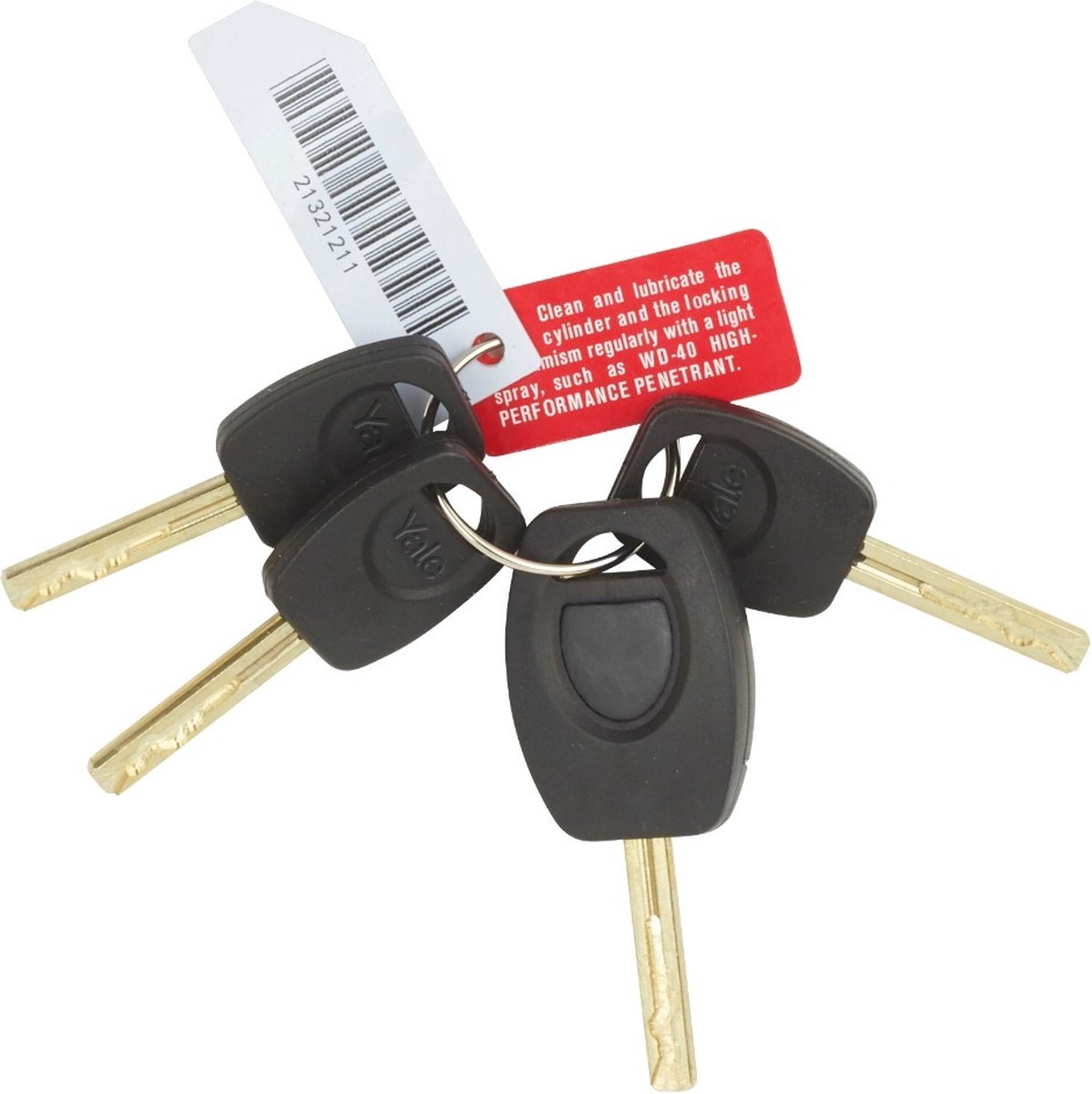Yale - Beugelslot met Kabel - High Protection - 4 Sleutels