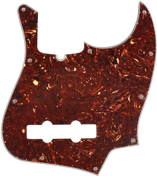 Fender 992157000 pickguard Standard Jazz Bass®, 10 screw holes, 3- ply ...