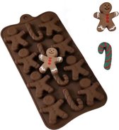 2 Moules En Silicone De Noël - 6 Cavités Chacun, Motifs Festifs, Réutilisables, Pour Gâteaux, Chocolat, Glaçons