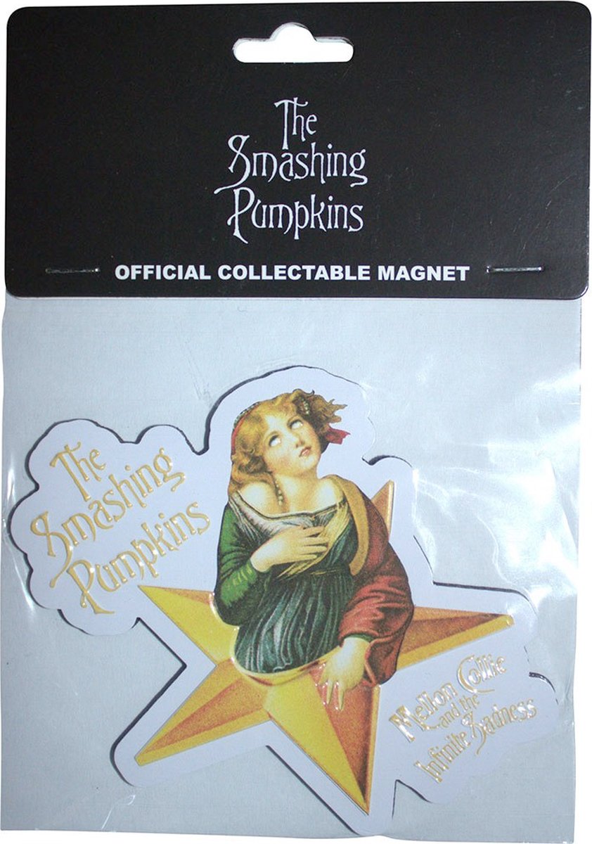 Smashing Pumpkins - Mellon Collie Embossed Koelkastmagneet - Multicolours